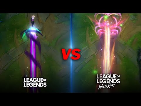 Lovestruck Lux VS Empyrean Lux : Skin Comparison | LOL PC, Wildrift