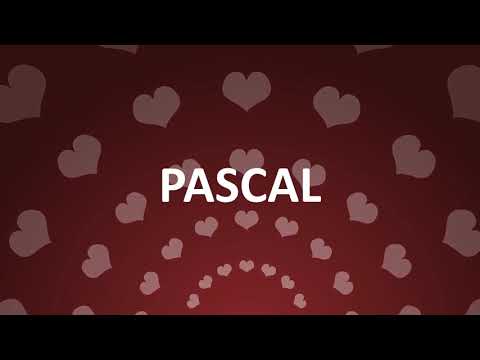 HAPPY BIRTHDAY PASCAL