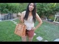 OOTD: Crochet Top, Scalloped Shorts & BagInc ...