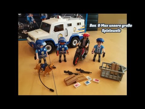 Playmobil Geldtransporter Überfall 9371 Vorstellung