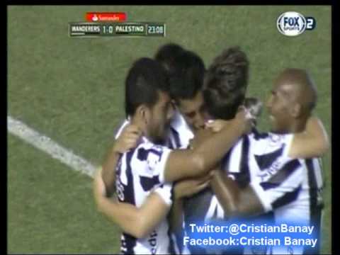 Wanderers 1 Palestino 0 (13 a 0)  Copa Libertadores 2015