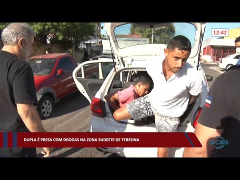 Dupla é presa com drogas na zona sudeste de Teresina 01 09 2022