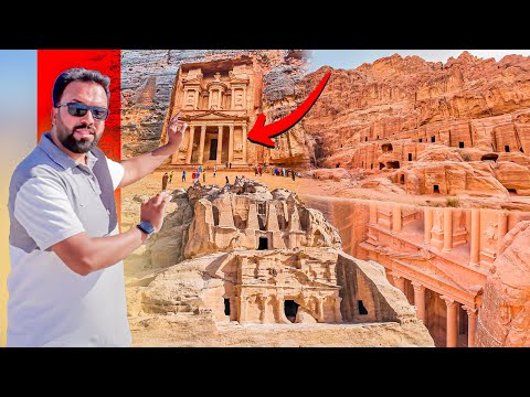I was amazed 🤯 Historical PETRA - Lost City: Wonder of the World in Jordan 🇯🇴