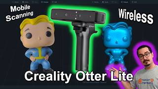 Creality Otter Lite 3D Scanner In-Depth Review – Scans Big, Costs Less, No Wires