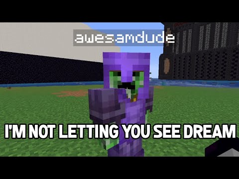 Ranboo begs awesamdude to put him in prison on Dream SMP - Ranboo Enderwalk Lore