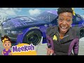 Meekah S REAL Race Car Race Blippi Meekah Challenges And Games For Kids