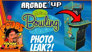Arcade1Up The Simpsons Cabinet Photo Leak!! Does it confirm Simpson's Bowling?!
