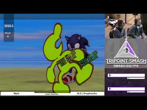 Wyld (Sonic) vs ALS | Drugfreechu (GnW) - Tripoint Smash #25 PM Loser's Quarters