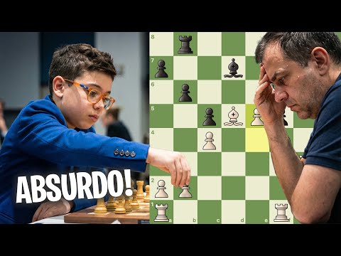 Isso não é hype: Faustino Oro joga como Bobby Fischer