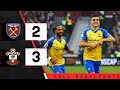 HIGHLIGHTS: West Ham United 2-3 Southampton | Premier League