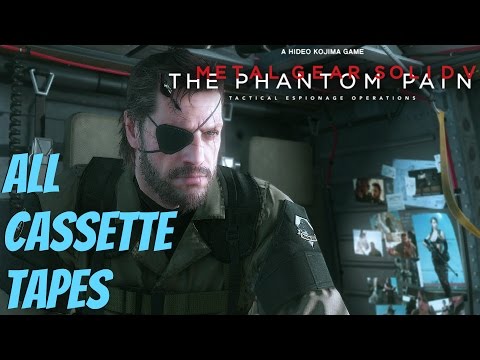 Metal Gear Solid 5 Phantom Pain - All Cassette Tapes (Story Secrets Explained)