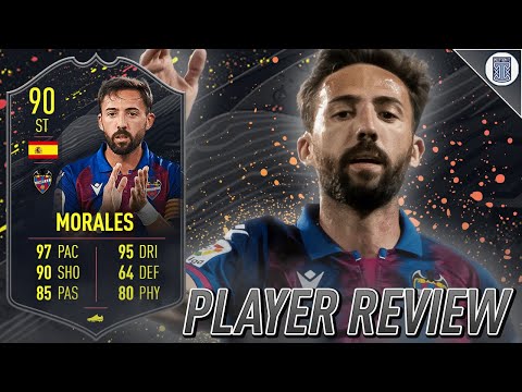 90 STORYLINE MORALES PLAYER REVIEW! - IS HE WORTH GETTING? - FIFA 20 ULTIMATE TEAM