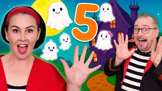 Five Little Ghosts | Halloween Song for Kids | Lah-Lah Nursery Rhymes & Kids Songs