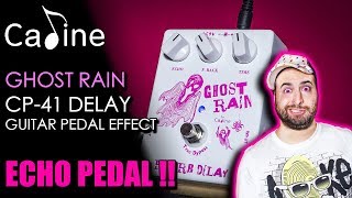 Video thumbnail for GHOST RAIN CP-41 Reverb Delay - Cheap Affordable pedal by Caline Technology by Mad Steex Production