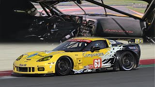 Listen to the iconic 2010 Corvette C6.R ZR1 racecar roaring on track | Onboard, warm-up & more!