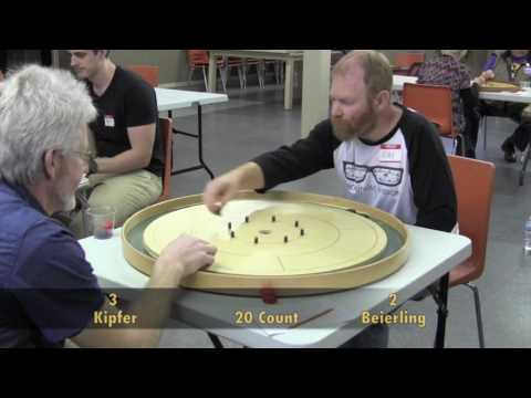 Crokinole 2017 Hamilton Pool A - Kipfer v Beierling