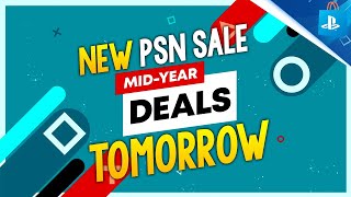 HUGE NEW PSN MID-YEAR DEALS SALE TOMORROW!