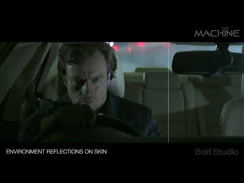 The Machine  Greenscreen Driving VFX breakdown