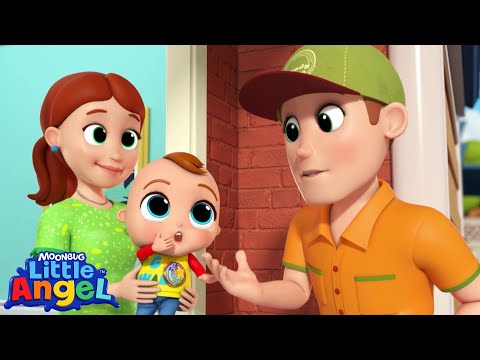 🔔🤔Knock Knock! Who’s Visiting Today?  |  Little Angel Color Songs & Nursery Rhymes