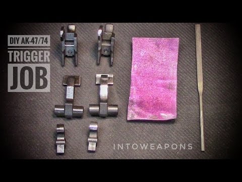 DIY AK Trigger Job:  AK-47 Trigger Upgrade
