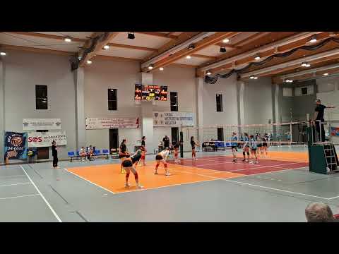 ECO UNI Opole - UKS Volley 34 Łódź, końcówka tie-breaka, ogromne emocje