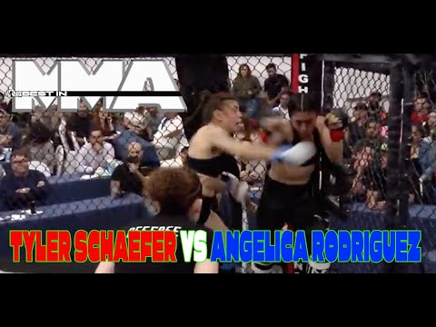 Best in MMA Angelica Rodriguez vs Tyler Schaefer Fight