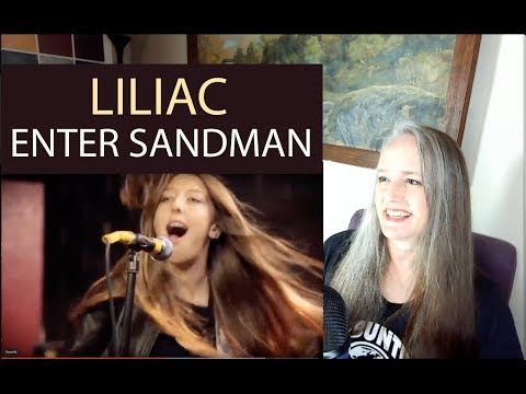 Voice Teacher Reaction to Liliac - Enter Sandman  | Metallica Cover