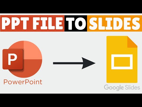 How to Convert PowerPoint (PPT) to Google Slides