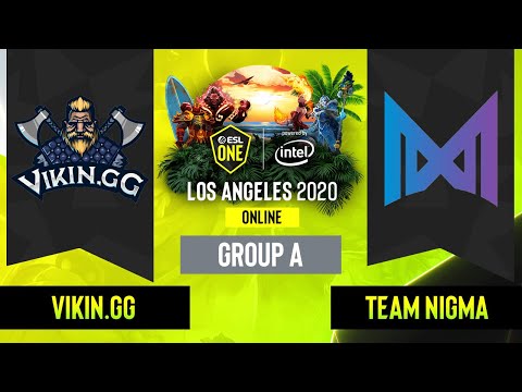 Dota2 - Team Nigma vs. Vikin.gg - Game 2 - Group A - EU/CIS - ESL One Los Angeles