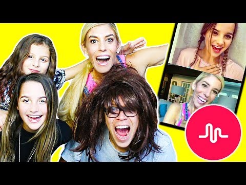 RECREATING CRINGY Tik Tok MUSICAL.LYS WITH ANNIE AND HAYLEY LEBLANC! 2020 TikTok Challenge Video