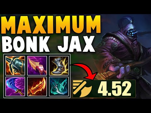 MAX ATTACK-SPEED JAX (100 Bonks in 10 seconds)