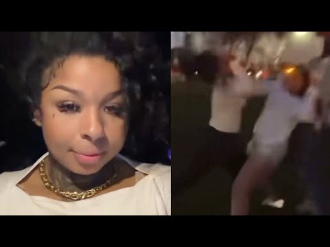 Chrisean Throws Hands With 3 Goons After Having Prayer Cirlce In Compton