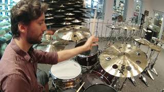 Video thumbnail for Quick NEW HHX Complex O-Zone Crash Comparison: 17 & 19" by Timpano-percussion