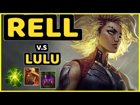 RELL vs LULU - BOTTOM SUPPORT GAMEPLAY - NA Ranked GRANDMASTER