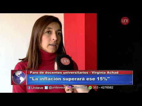 Paro de docentes universitarios