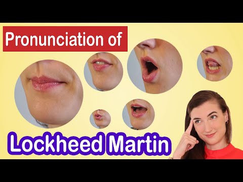 How to pronounce Lockheed Martin, American English Pronunciation Lesson