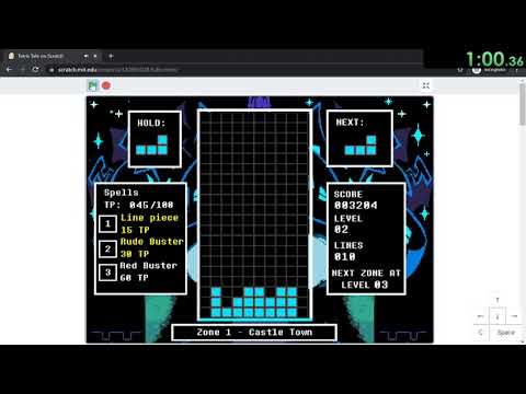 Tetris Tale All Spells in 1:27 [WR]
