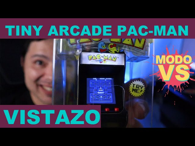 Vídeo relacionado con My Arcade Pac-Man Nano Player: Mini máquina de Arcade, 12.2 cm Totalmente jugable de Videojuegos Coleccionable
