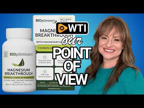 BIOptimizers Magnesium Breakthrough Supplement with 500mg - 7 Forms of Magnesium: Glycinate - WTI product video review