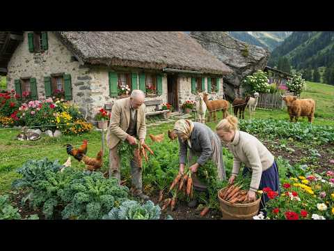 A Peaceful Life In The Countryside Life - This Is A Great Way Harvest Vegetable - Farm Fresh
