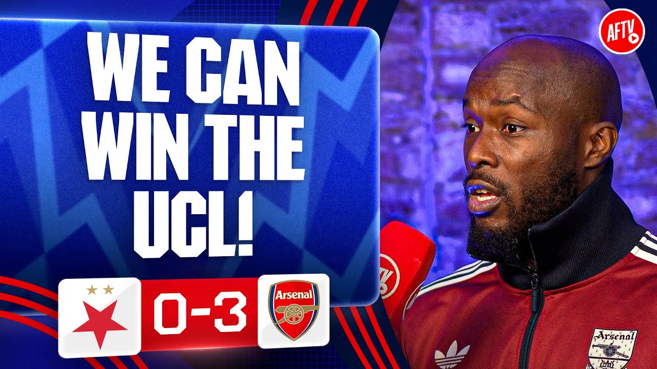 We Can Win The UCL! (Tosin) | Slavia Prague 0-3 Arsenal