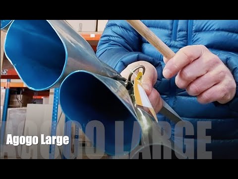 Samba agogo 4 bells, hand-welded A525314  - Kalango