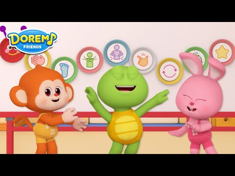 NEW Songs│10 Min│Body Percussion Play│Play Songs│Doremi Friends - Nursery Rhymes & Kids Songs