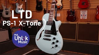 Video thumbnail for LTD PS-1 X-Tone (Sonic Blue) - Phil Uhlik Music Demo by Uhlik Music