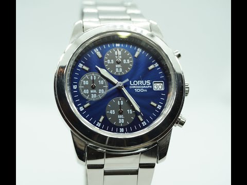 Lorus V657- X052, Herren Chronograph Armbanduhr -  Nachpoliert