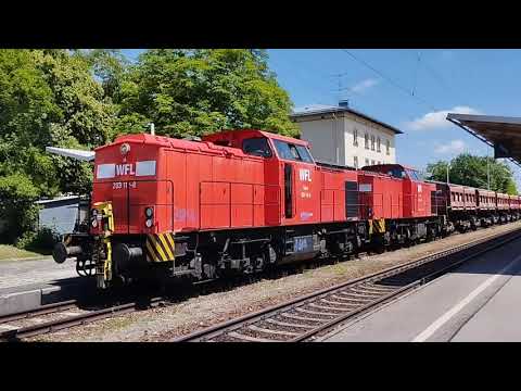 BR 203 Doppel und DB BR440 in Kaufering und natürlich viele Infos/Format Infovideo und Arbeitsmonat