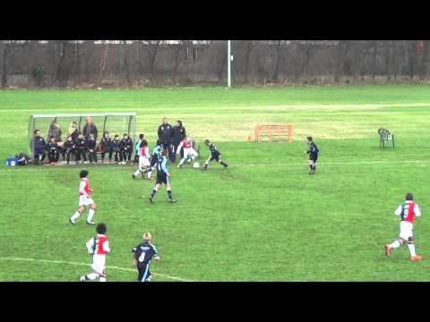 SVV D1-ADO D2 eerste helft 25-01-2014