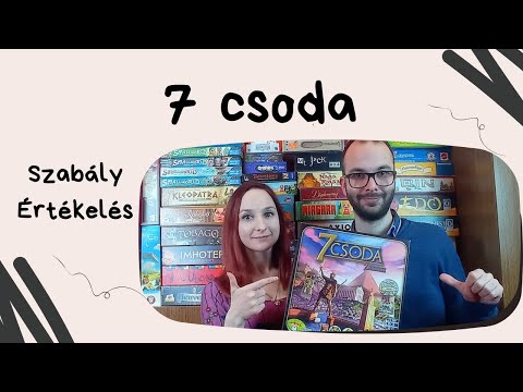 A draftolás origója: 7 Csoda társasjáték játékbemutató és szabályismertető - Társasozz Okosan!