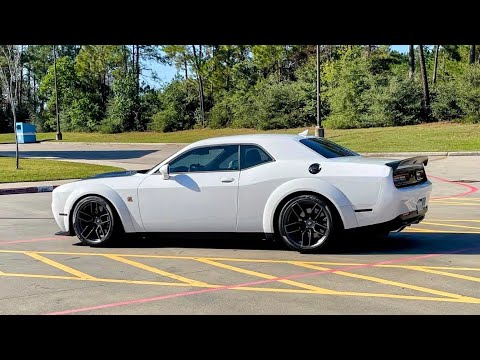 Eibach Pro-Kit lowering springs review and test drive for Dodge Challenger Widebody