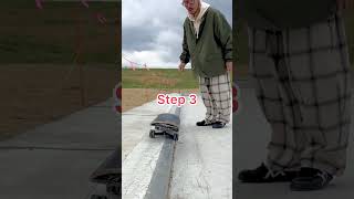 How to do a basic 50-50 grind on a skateboard